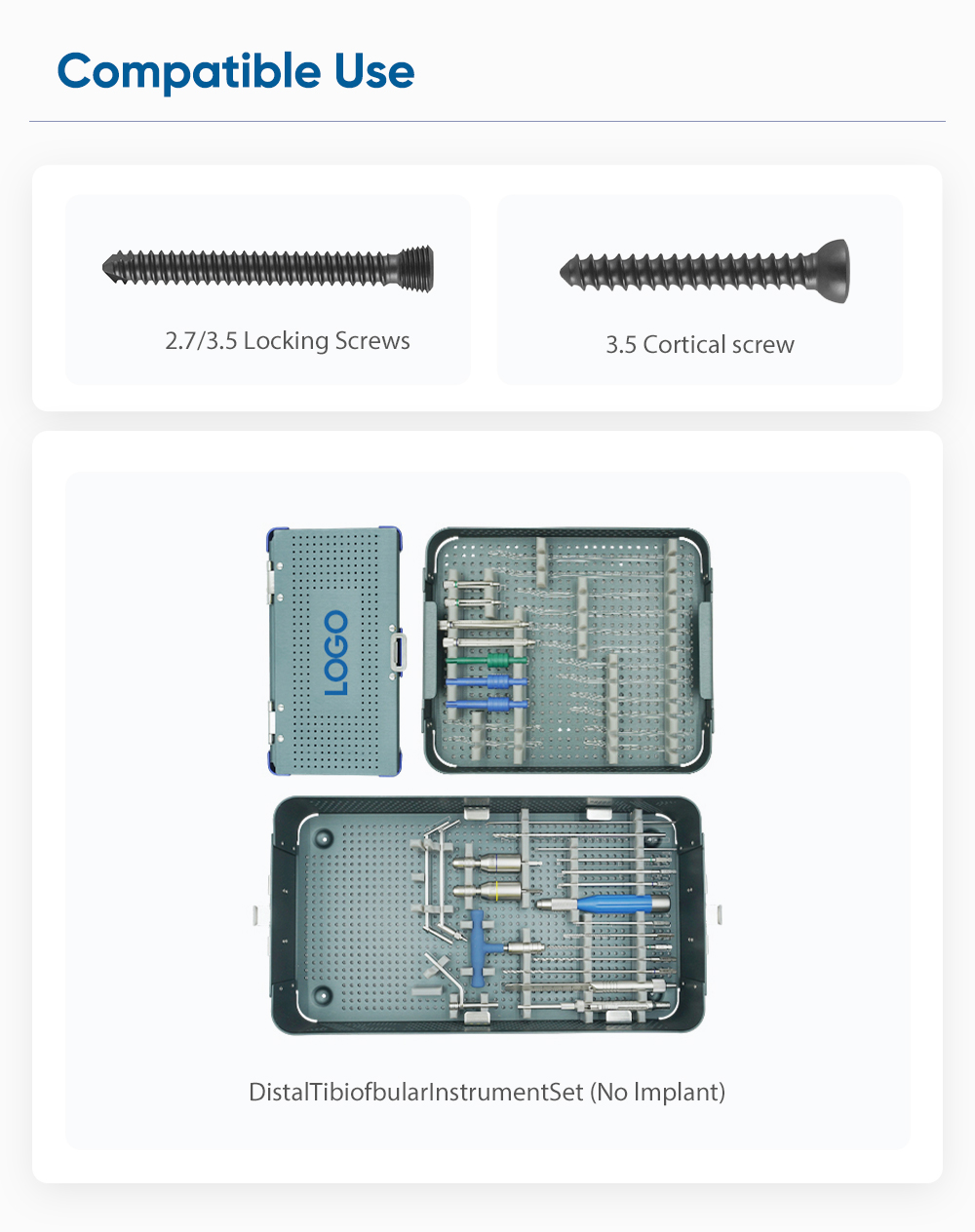 Distal Tibiofibular Locking Plate-I - Buy Product on XC Medico Distal Tibiofibular Locking Plate-I - Buy Product on XC Medico