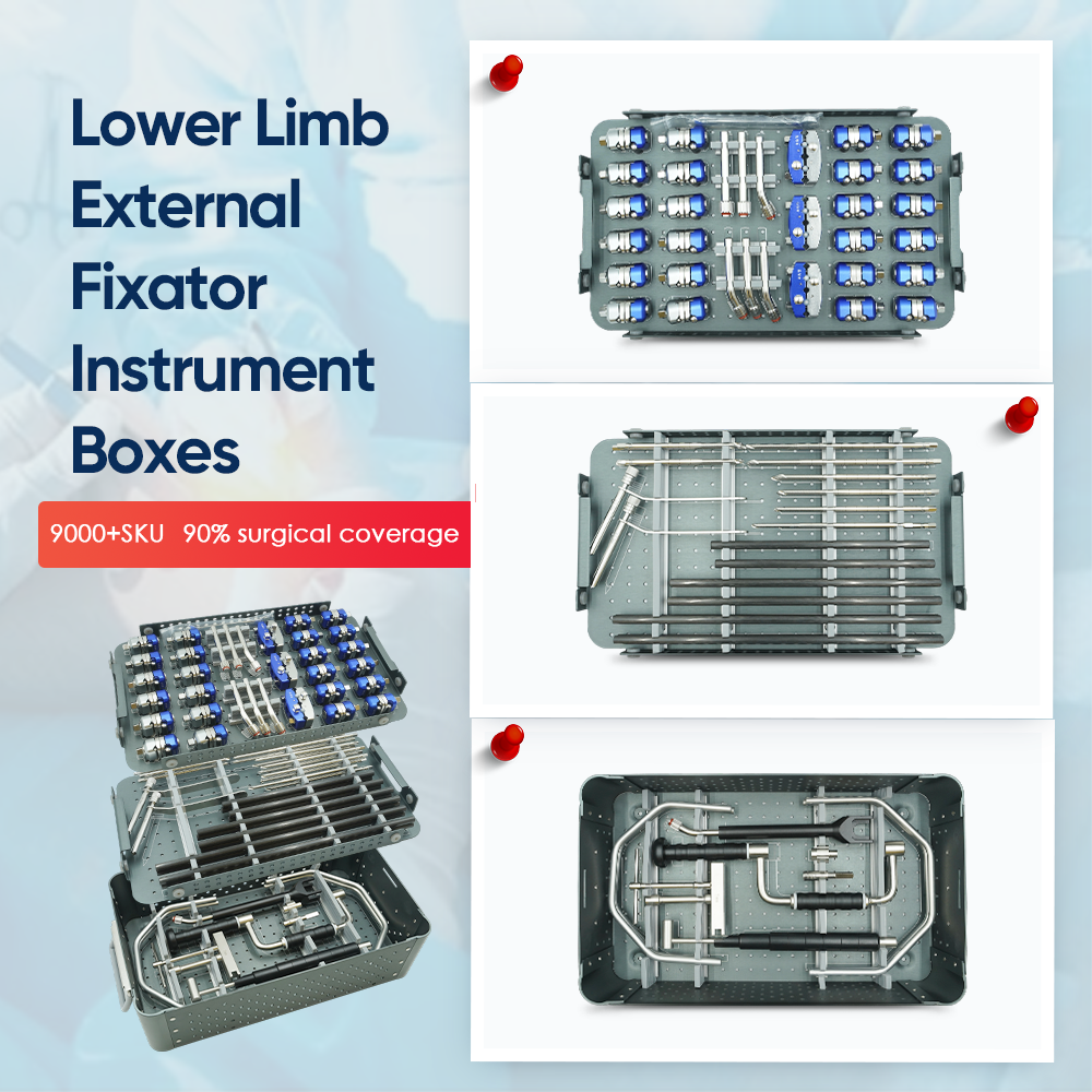 Lower Limb External Fixator Instrument Boxes - Image 1 Lower Limb External Fixator Instrument Boxes - Image 1