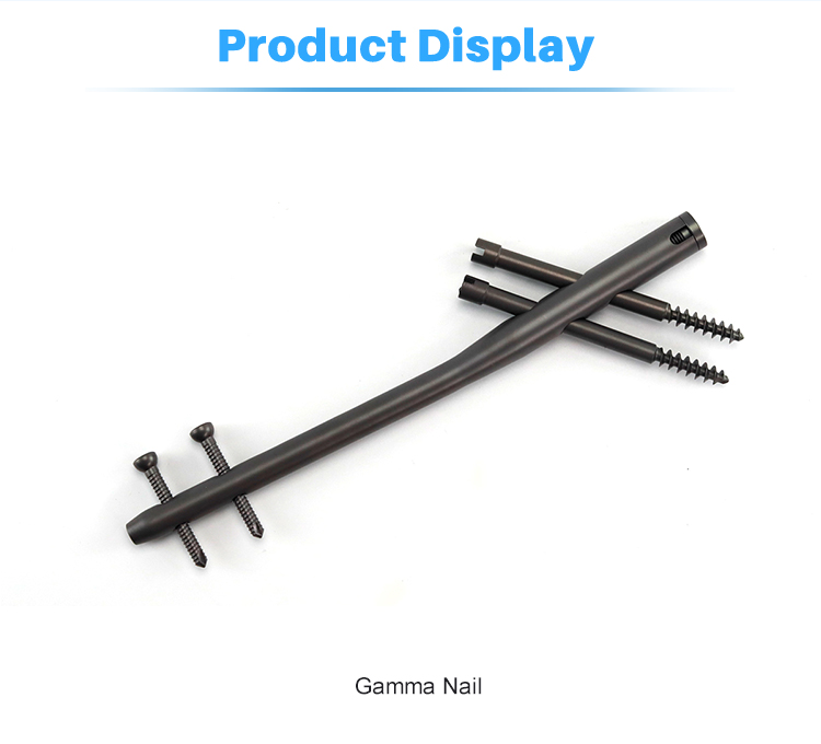 Titanium Gamma Nail | Proximal Femoral Fracture Fixation Implants - XC Medico - 4 Titanium Gamma Nail | Proksimaaliset reisiluun murtuman kiinnitysimplantit - XC Medico - 4