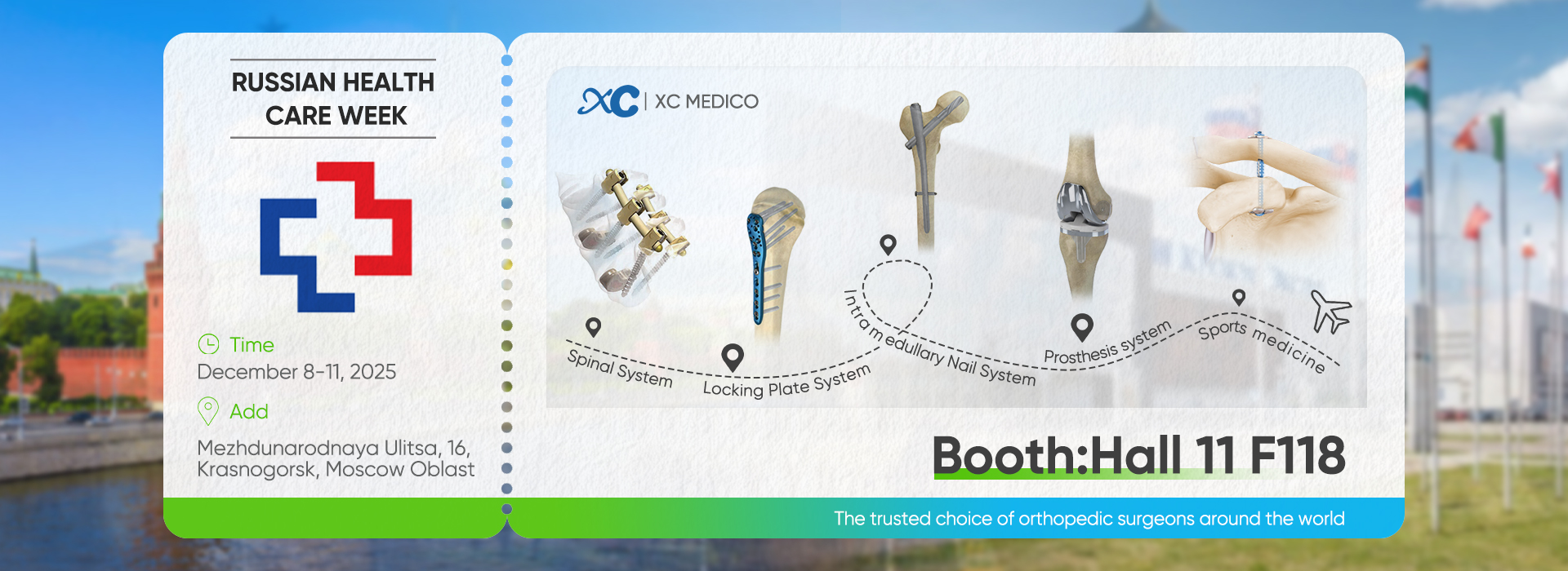 ရုရှားကျန်းမာရေးစောင့်ရှောက်မှုအပတ် - XC Medico