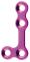 1.5 Maxillofacial Micro Locking 90&deg;L-plate