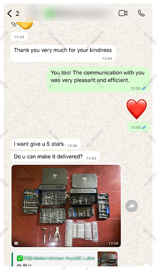 Captura de pantalla de la conversa de comentaris dels clients 5