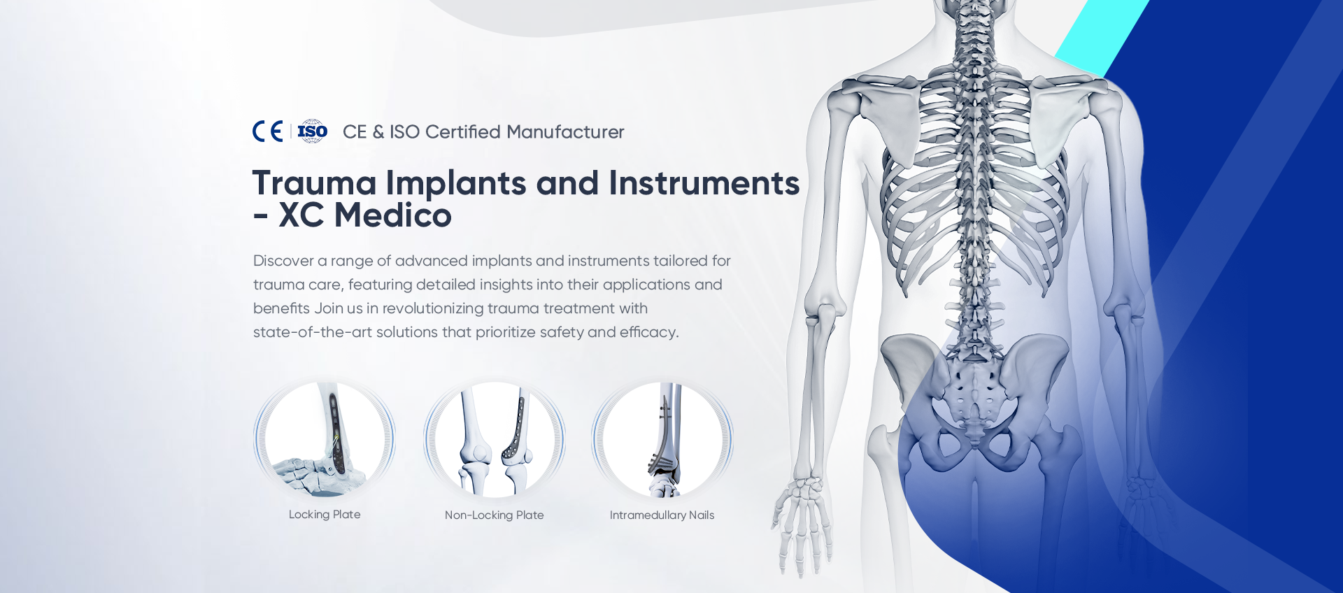 Trauma implants banner