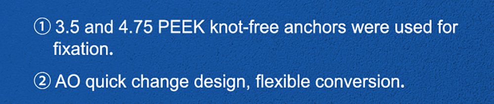 Ligamenta Talofibulare Anterius Reconstruction Instrument Set - XC Medico