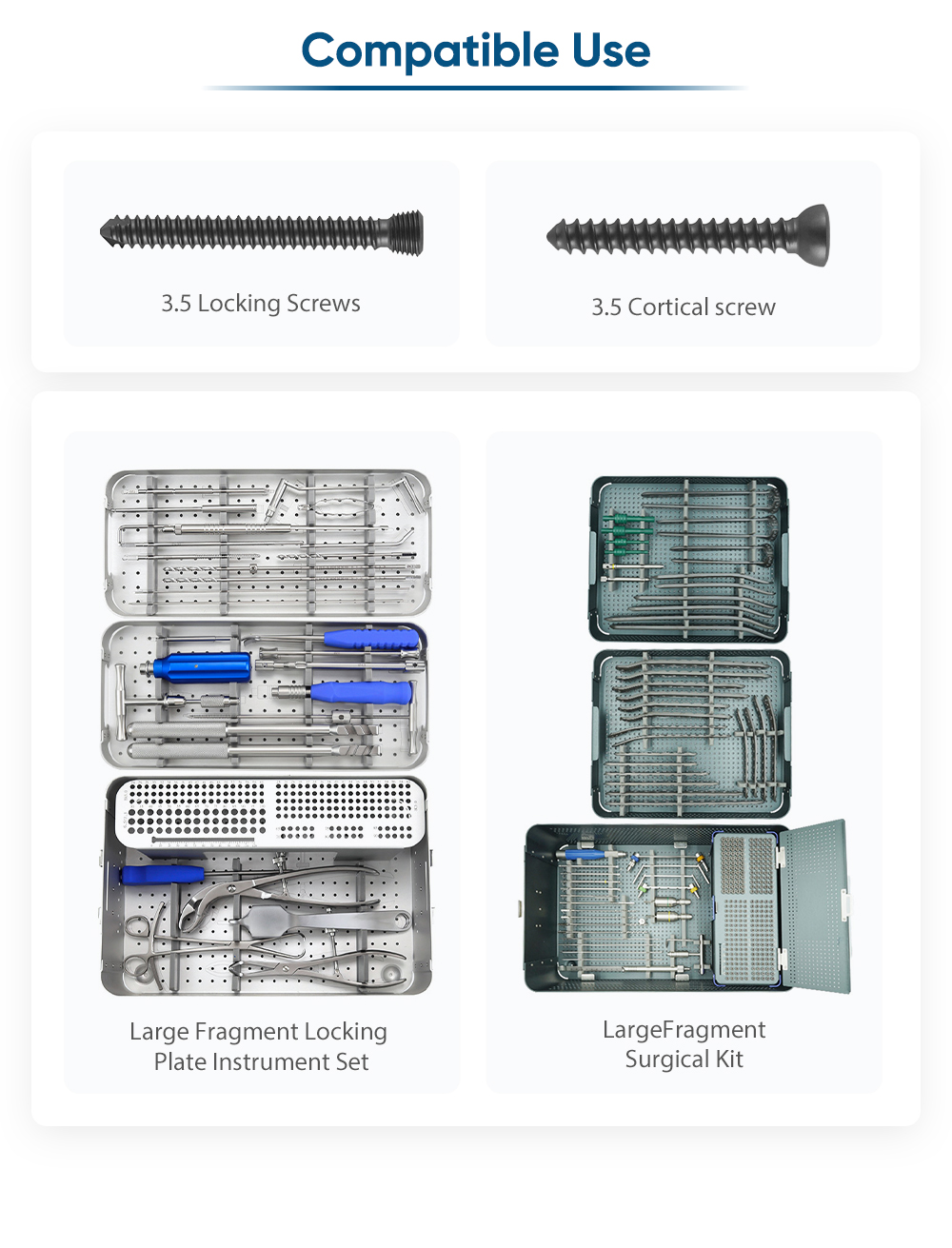 Lateral Polyaxial Locking Plate for Tibial Plateau - Buy Product on XC Medico