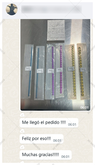 Captura de pantalla de la conversa de comentaris dels clients 1