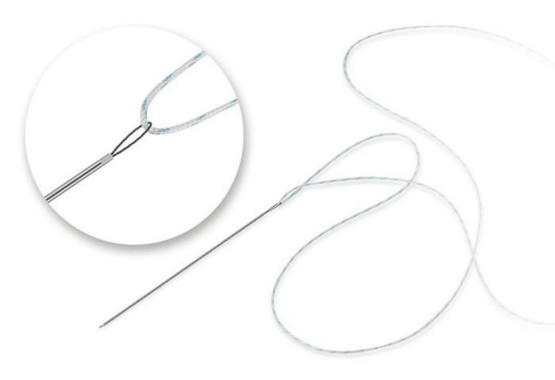 Needle and suture