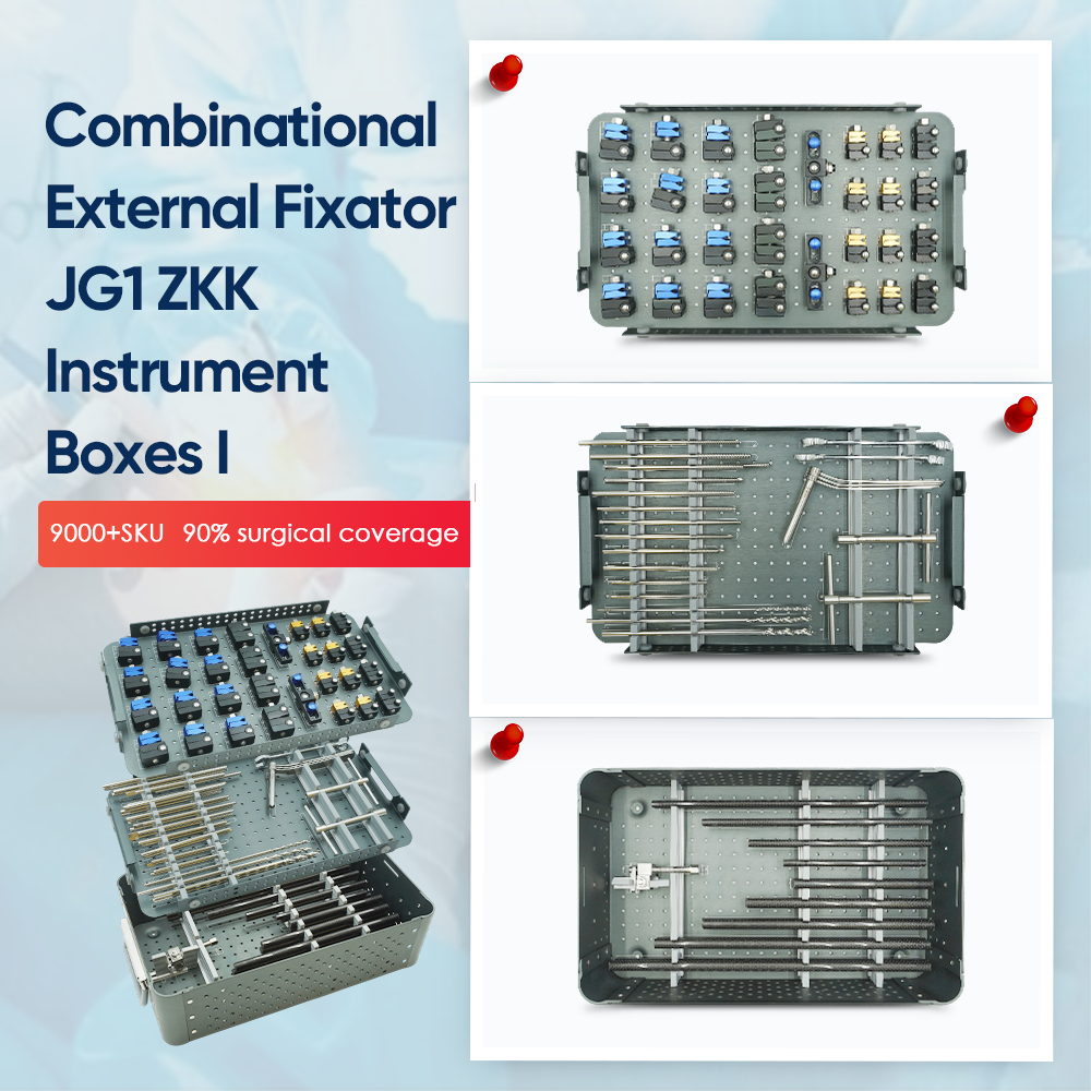 Combinational External Fixator JG1 ZKK Instrument Boxes I