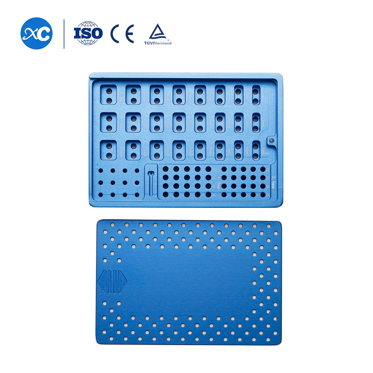 XC Medico offers a precision instrument set for Cervical PEEK Cages with 2 Locking Screws. Features torque-limiting screwdrivers, adjustable distractors, and a specification detection module for safe ACDF surgeries.