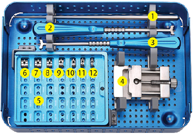 Peek Cervical Cage Instrument Set