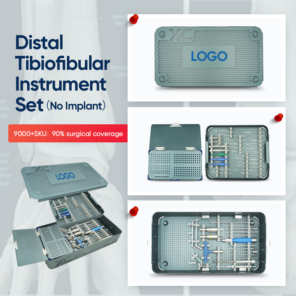 Distal Tibiofibular যন্ত্রপাতি সেট - XC Medico