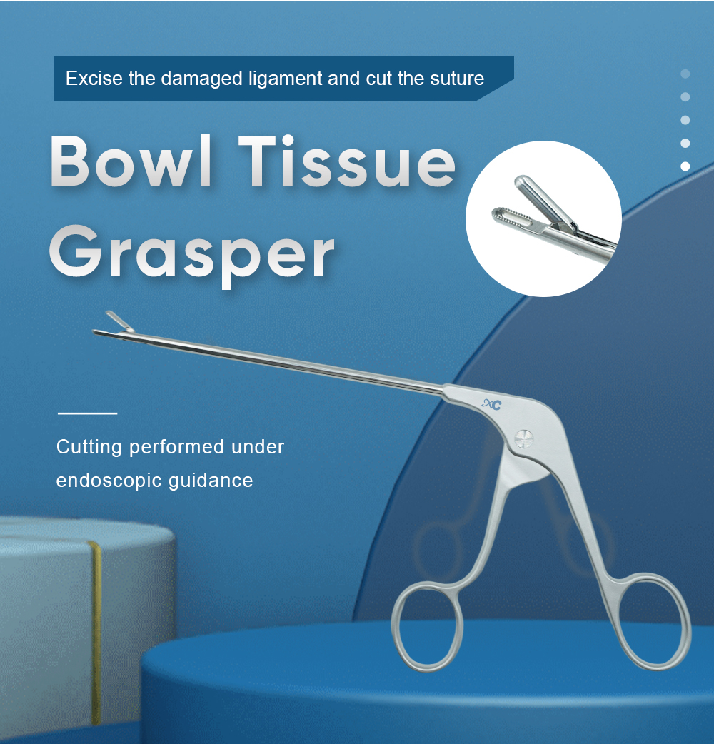 Bowl Tissue Grasper - Ƒle nusi wowɔ le XC Medico .