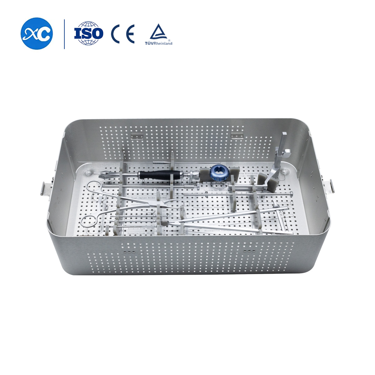 Artificial Cervical Disc Instrument Set | Total Disc Replacement (TDR) Kit | XC Medico