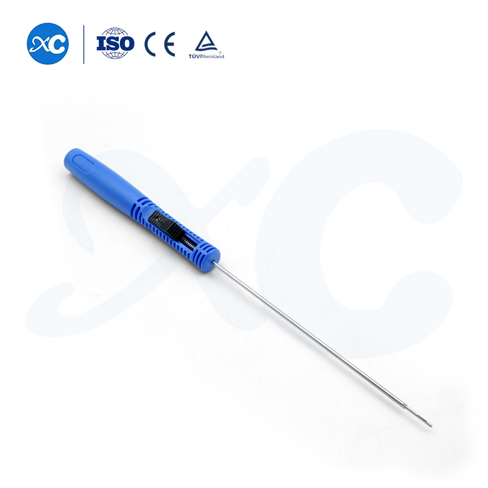 Disposable Knot Pusher and Suture Cutter | Arthroscopic Meniscal Repair Instrument