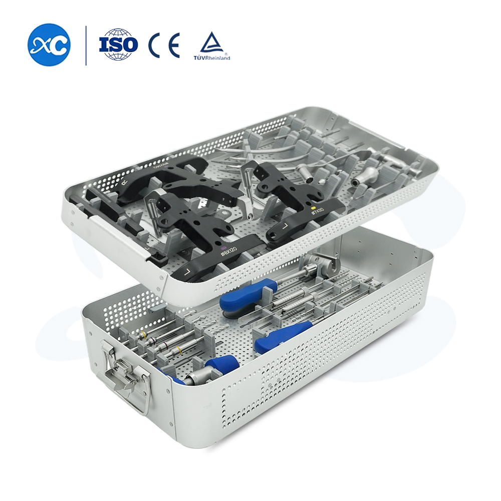 Retrograde Tibial Nail Instrument Set | Distal Tibia Fracture Fixation Kit | XC Medico