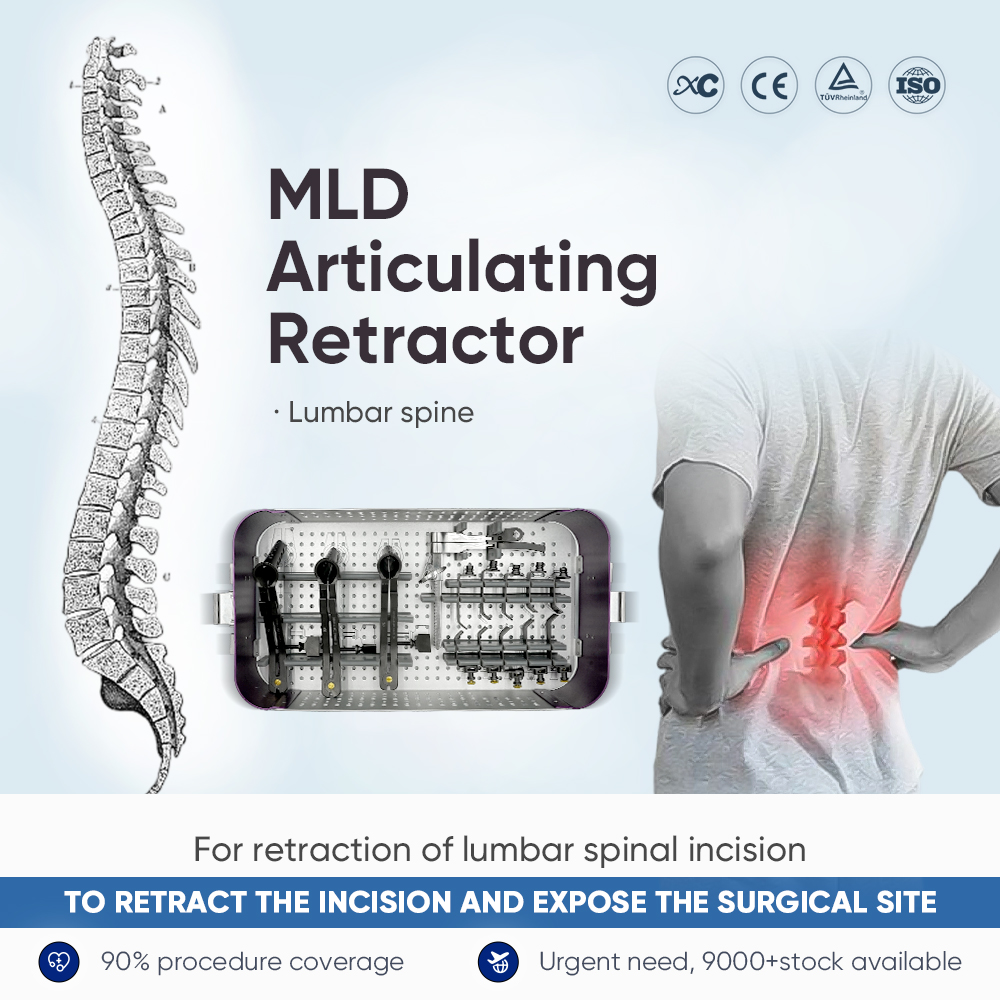 Minimally Invasive Lumbar Disc Multidirectional Retractor Instrument Set - Buy Product on XC Medico