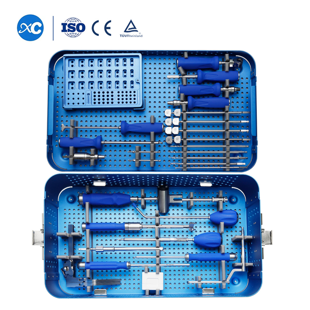 Cervical Peek Cage With 2 Locking Screw Instrument Set - XC Medico
