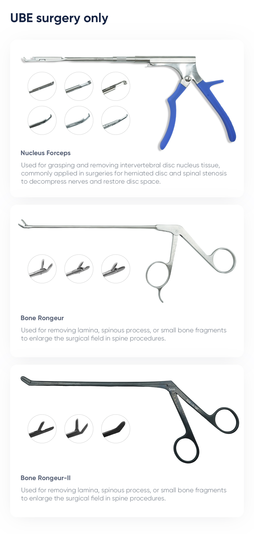 UBE Spinal Surgery Instrument Set