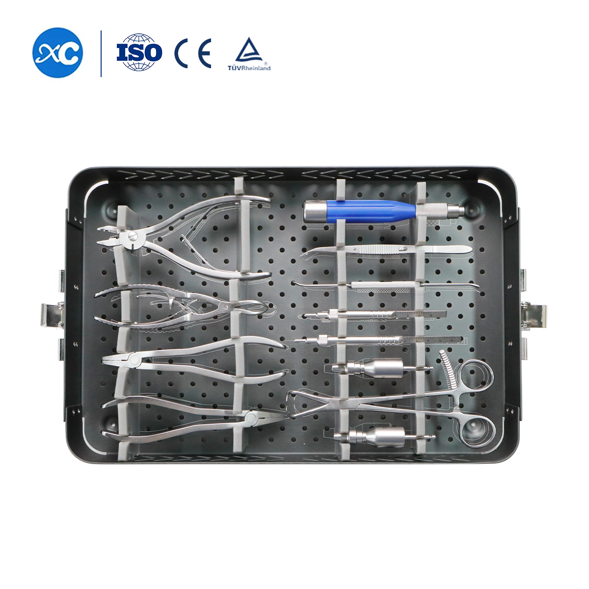 1.5/2.0/2.4mm Micro Fragment Locking Instrument Set - XC Medico