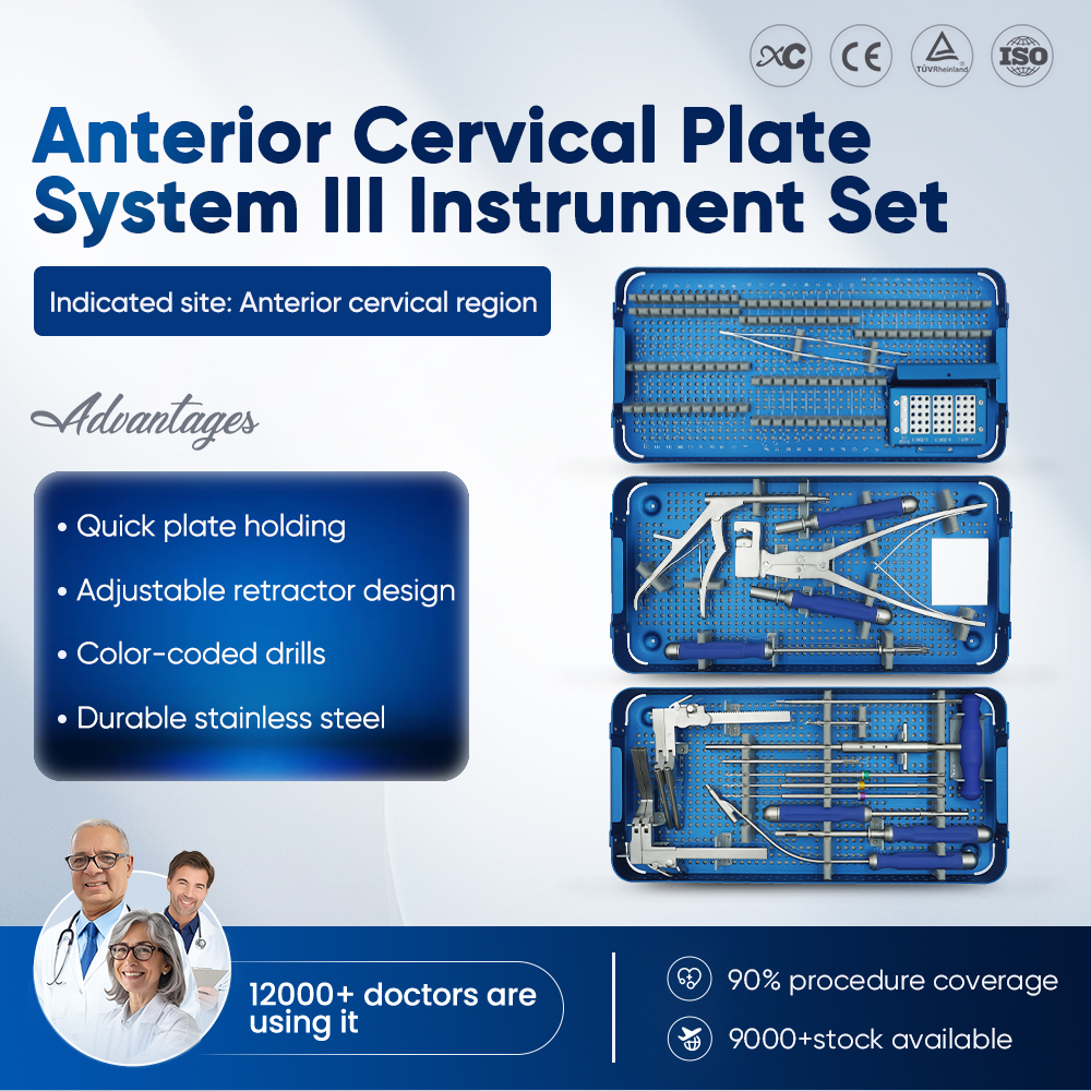 Anterior Cervical Plate System III Instrument Set - Buy Product on XC Medico