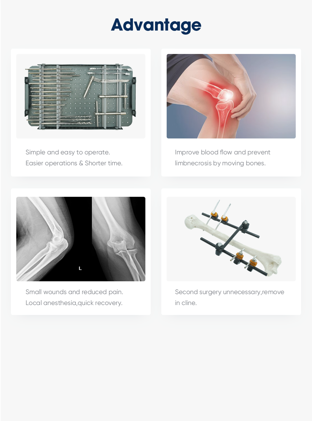 Combinational External Fixator JG1 ZKK Instrument Boxes I