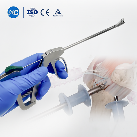 Arthroscopic Suture Passer | Shoulder & Knee Suture Stapler Set | Rotator Cuff Repair