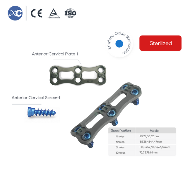 Anterior Cervical Plate System | Titanium Spine Implant | XC Medico