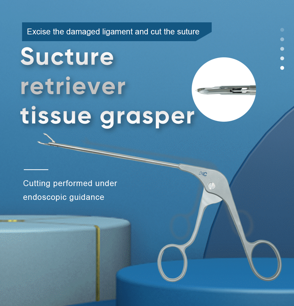 Suture Retriever Tissue Grasper - Buy Product on XC Medico