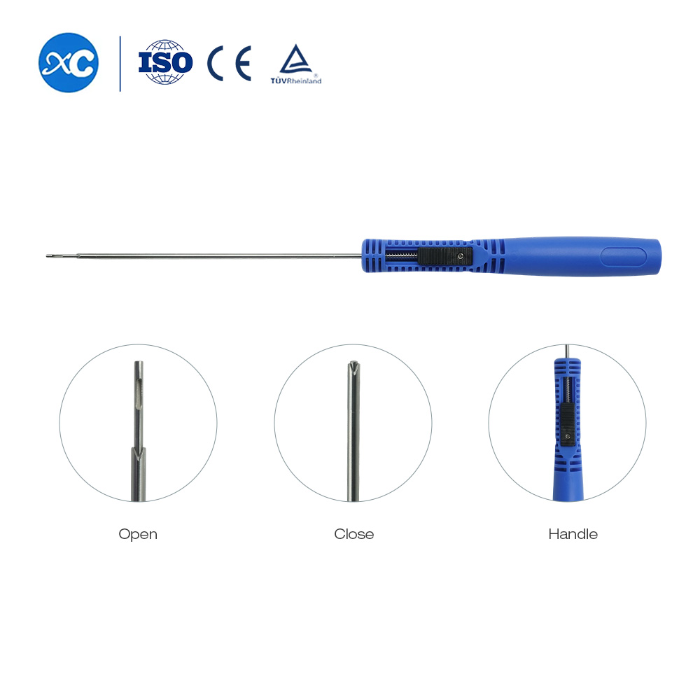 Disposable Knot Pusher and Suture Cutter | Arthroscopic Meniscal Repair Instrument