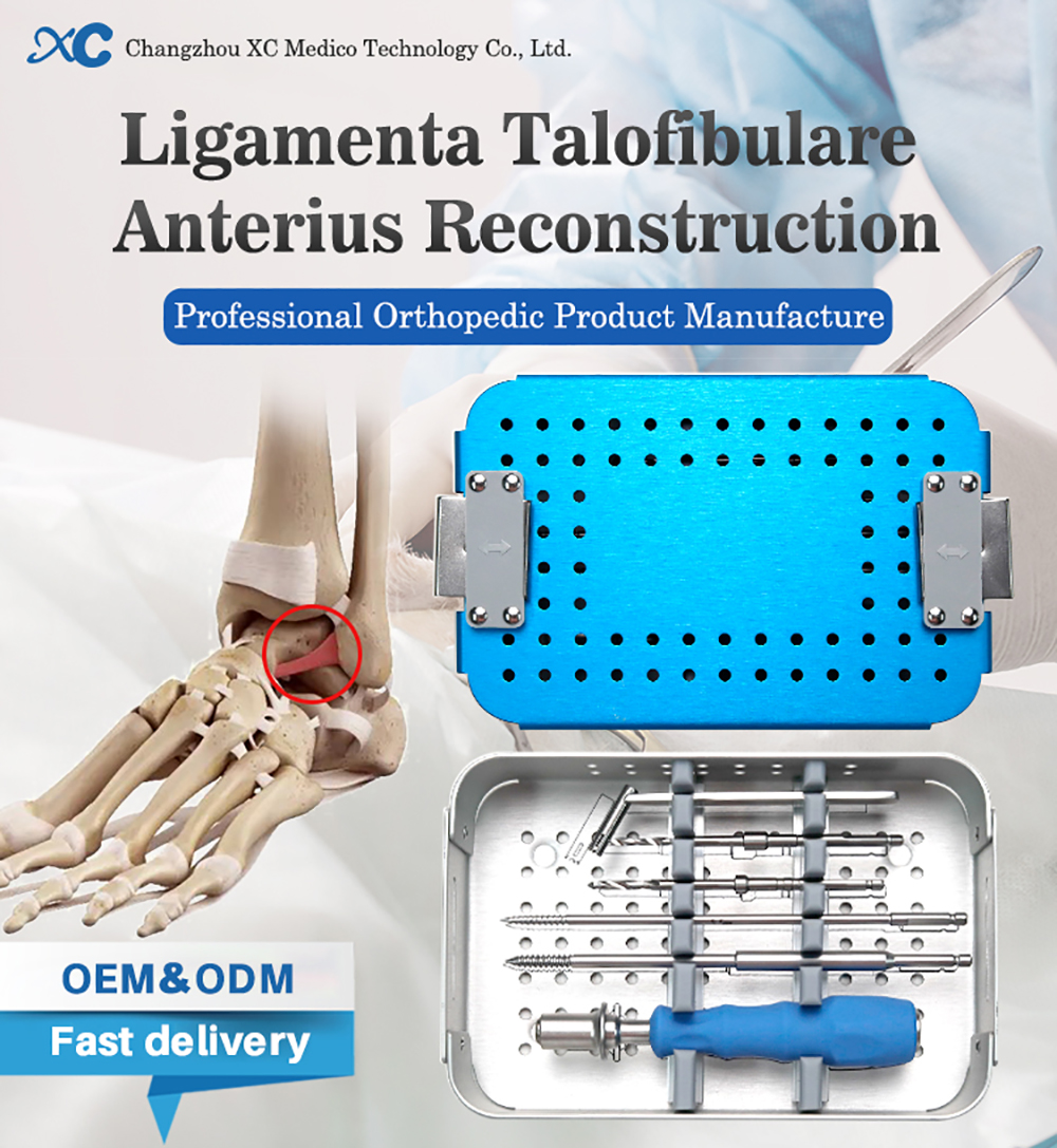 Ligamenta Talofibulare Anterius Reconstruction Instrument Set - XC Medico