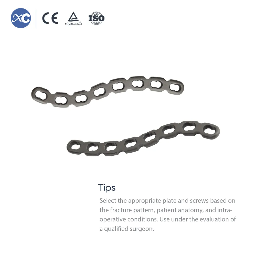S-clavicle locking plate left and right versions for clavicle fracture fixation