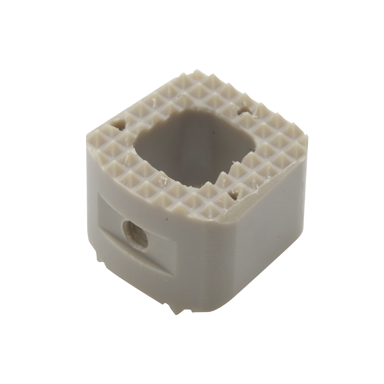 Cervical PEEK interbody fusion cage