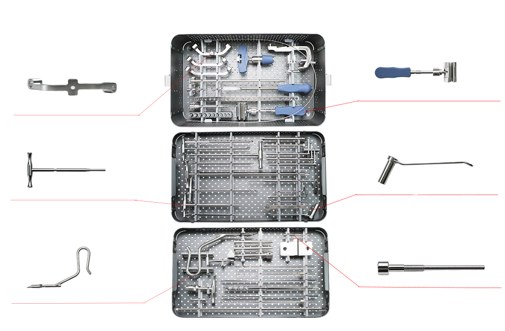Expert Tibial Intramedullary Nail Instruments Details: Proximal Target Device, Cannulated AWL, Distal Guider