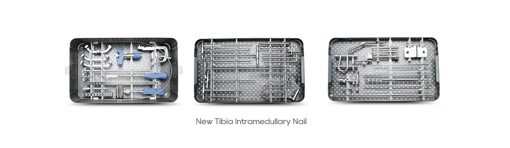 Tshiab Tibia Intramedullary Nail Instrument Set Trays