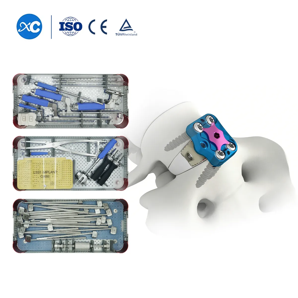 Anterior Lumbar Fusion Instrument Set for ALIF | XC Medico - 4