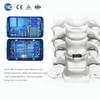 Zero profile cervical cage with 2 locking screws for ACDF