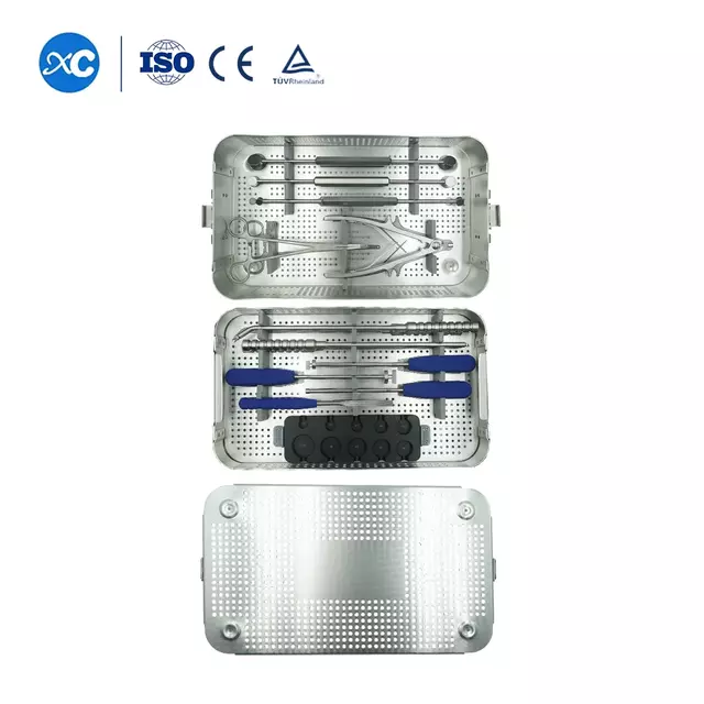 Titanium Mesh Cage Instrument Set for Spinal Fusion | XC Medico -1