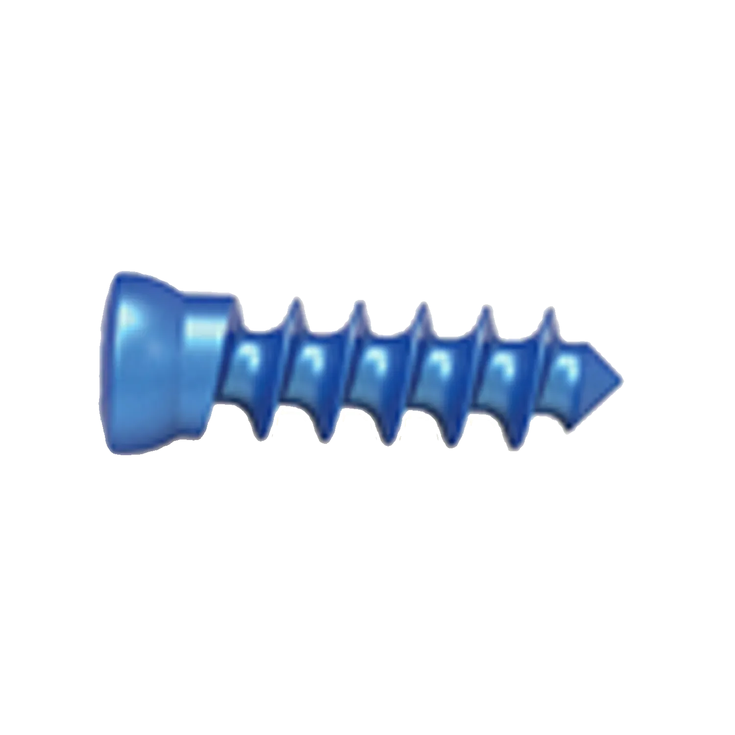 Anterior cervical screw for integrated cage fixation