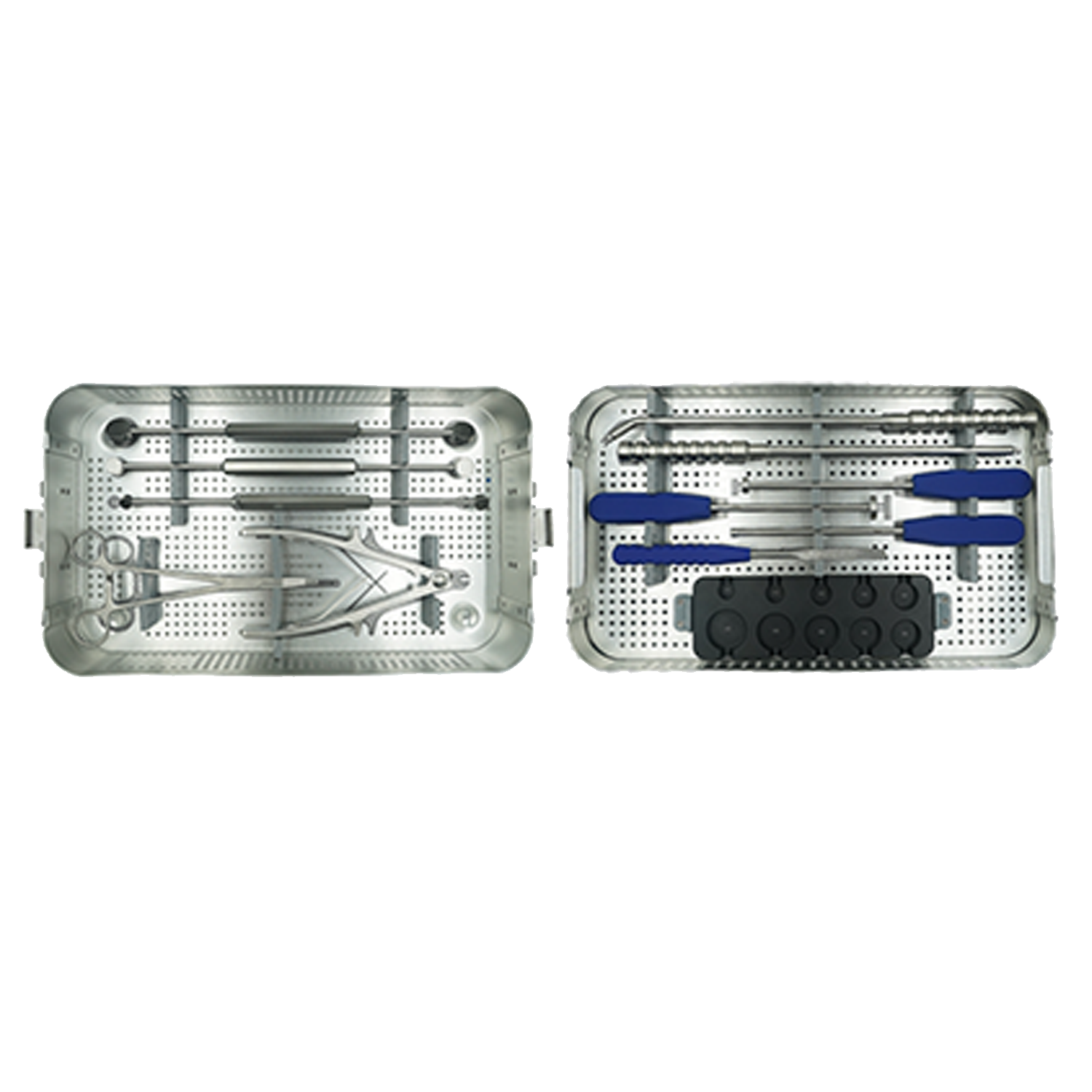 Titanium mesh cage instrument set