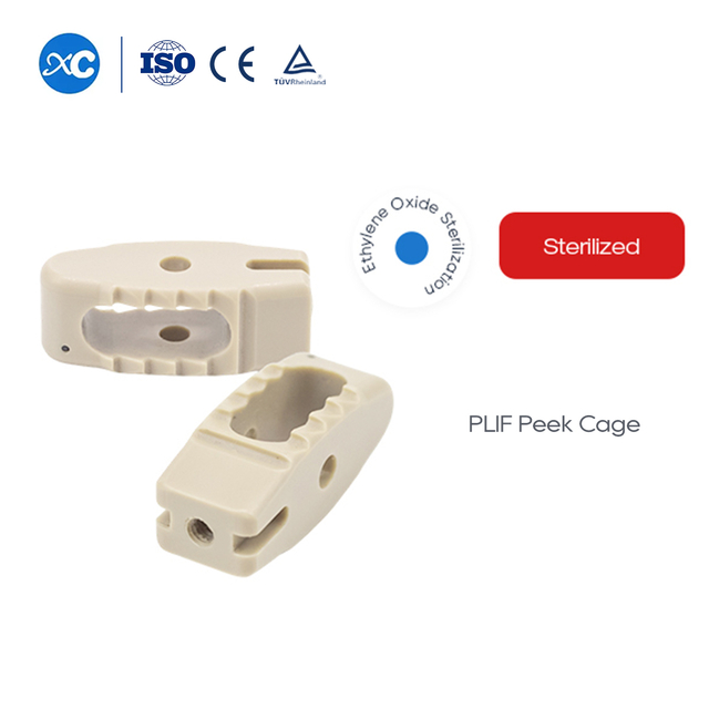 PLIF PEEK Lumbar Cage | Spine Interbody Fusion | XC Medico