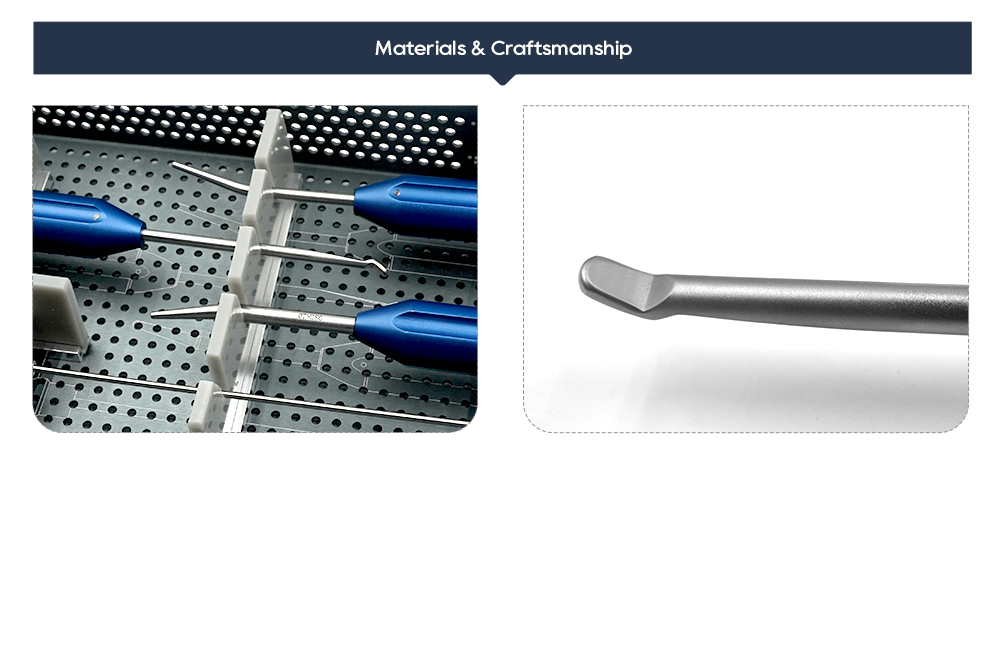 Precision CNC Machined Disposable Small Joint Surgical Instruments