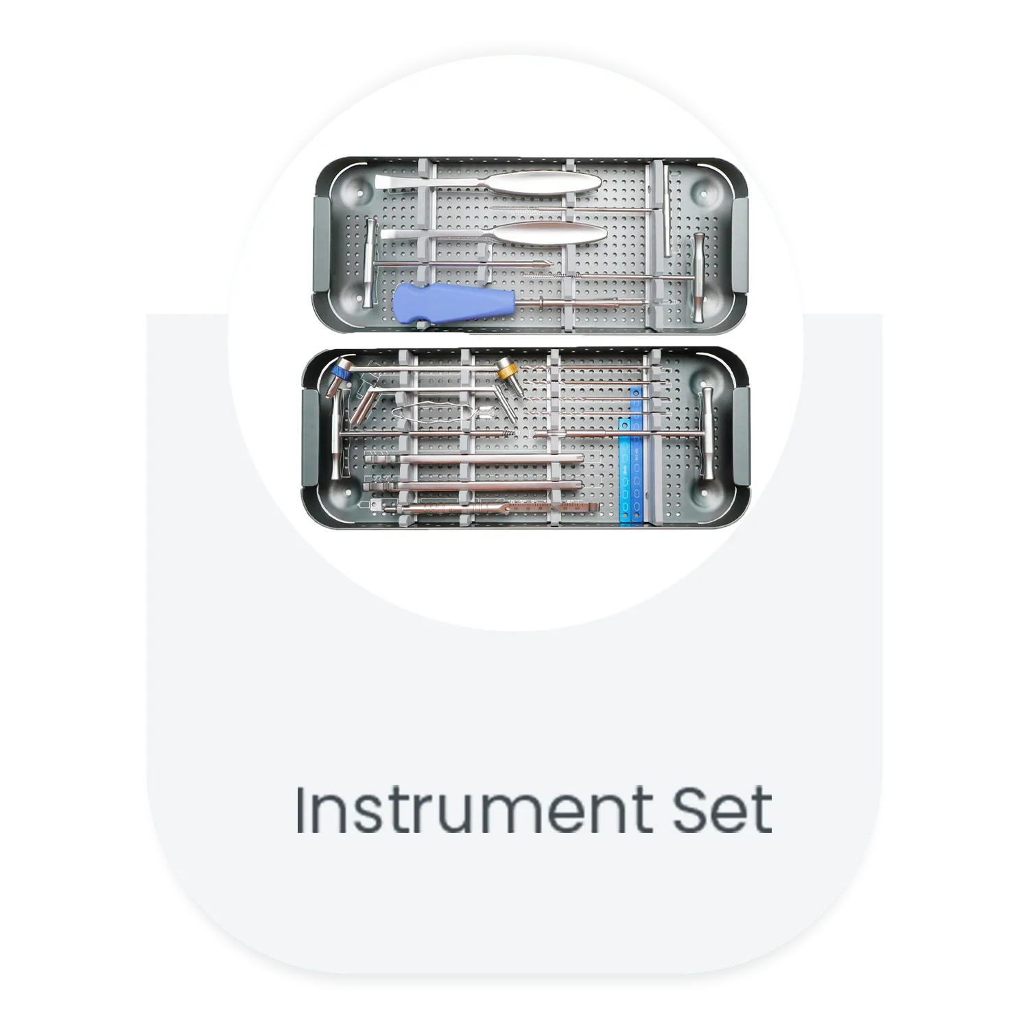 Orthopedic trauma instrument set