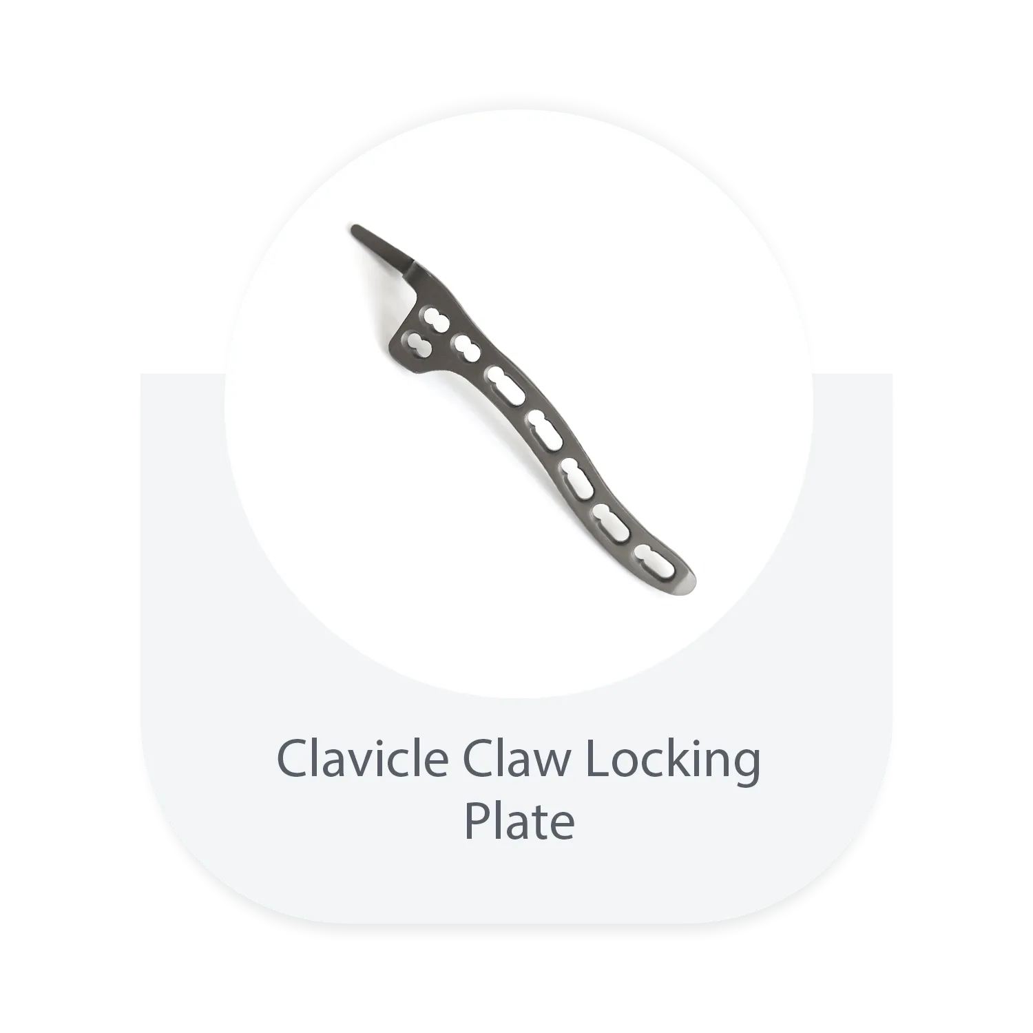 Clavicle claw locking plate