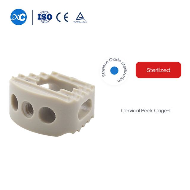 Cervical PEEK Cage ii for ACDF Interbody Fusion | XC Medico