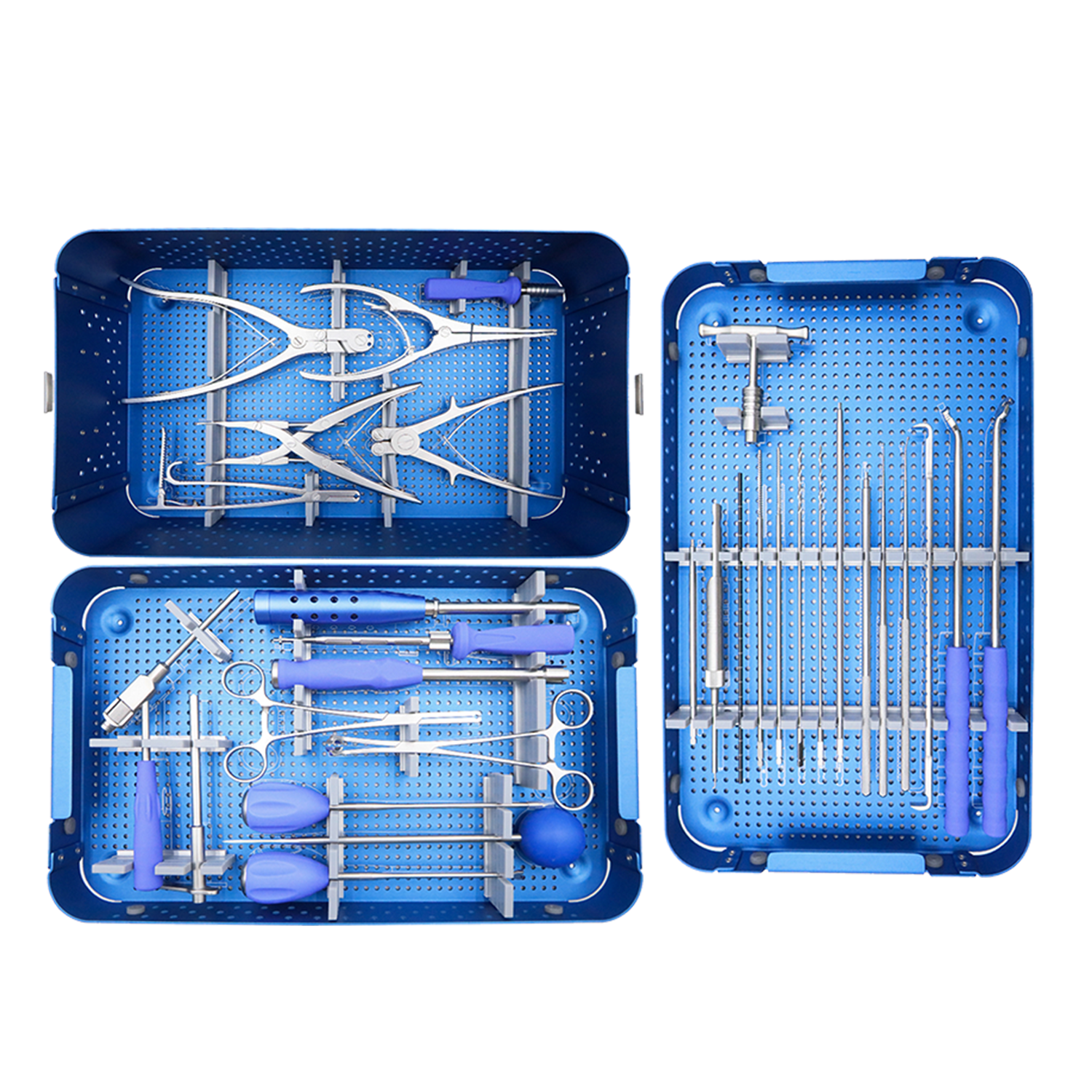 Posterior cervical fixation system instrument set