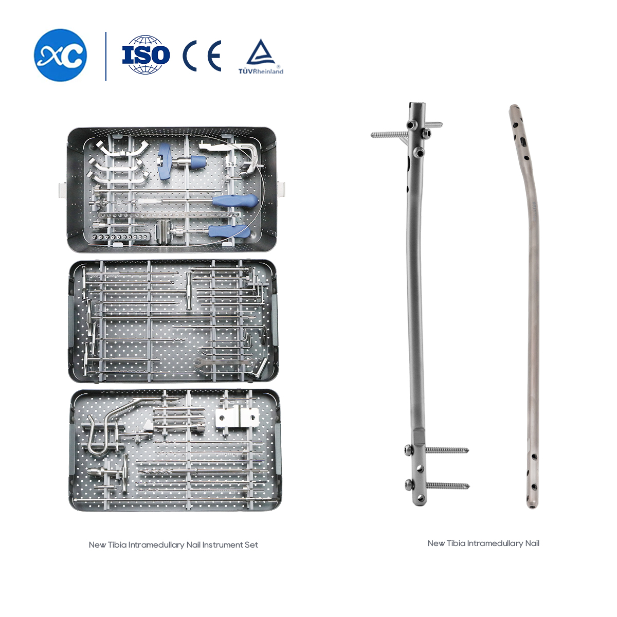 Tshiab Tibia Intramedullary Nail | Orthopedic Fixation | XC Medico