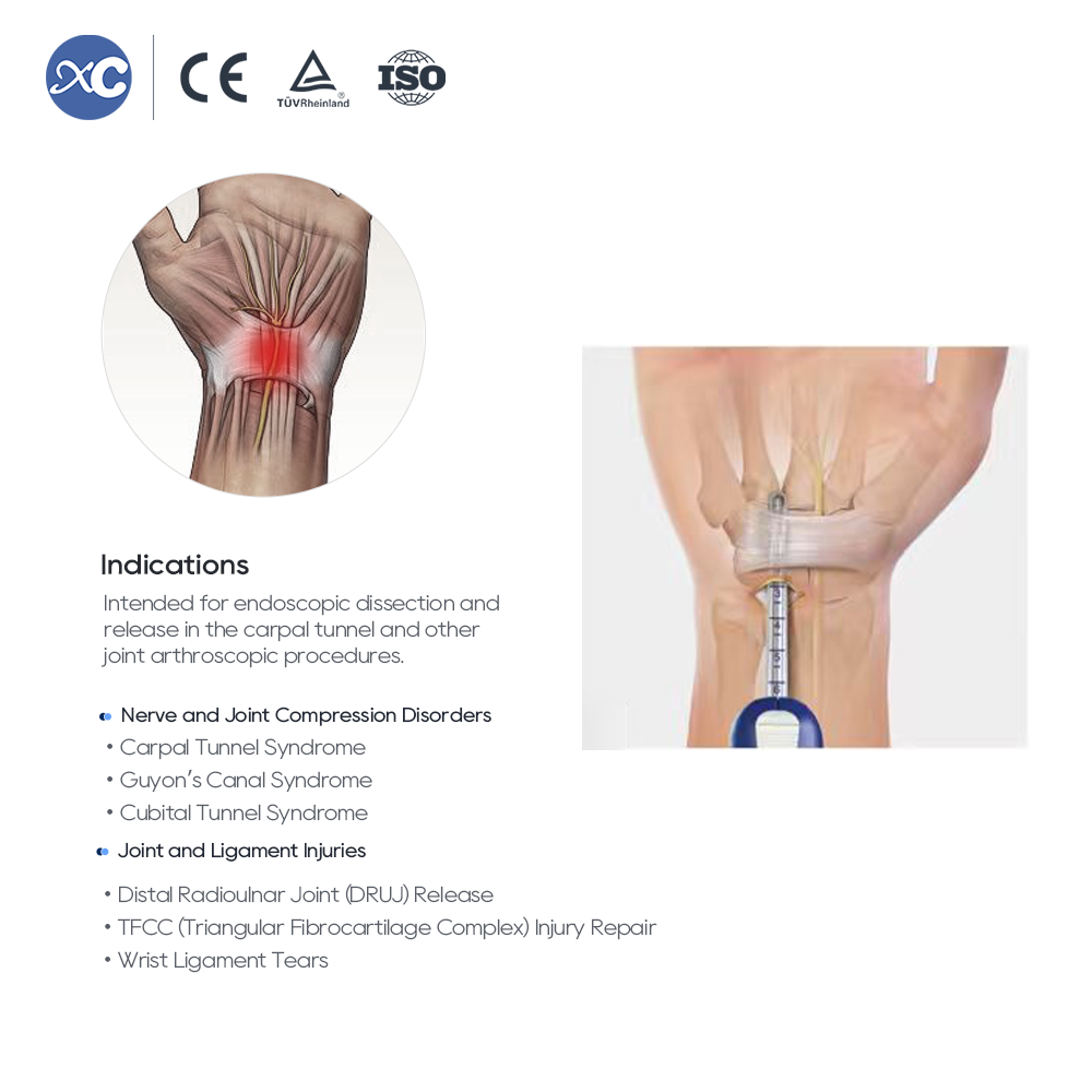 Disposable Wrist Arthroscopy Instrument Set