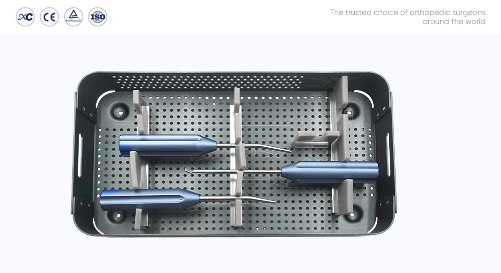 Disposable Wrist Arthroscopy Instrument Set Sterile Packaging