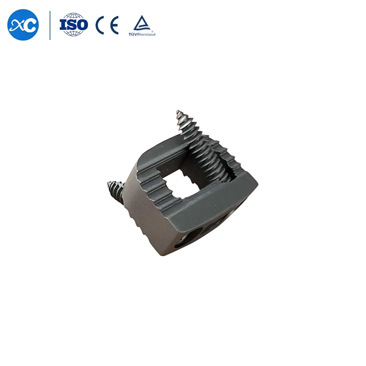 Cervical Titanium Cage-IV with Integrated Fixation | XC Medico-4