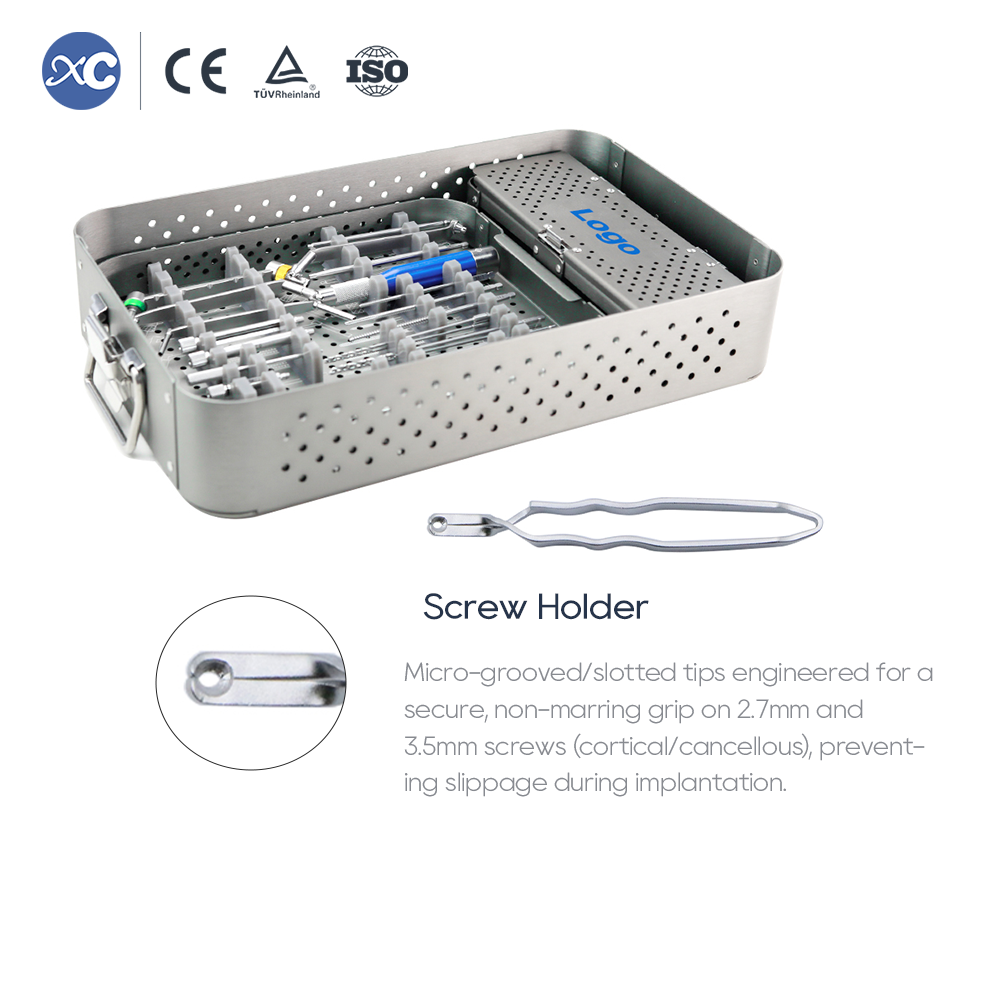 Small Fragment Instrument Set | 2.7/3.5mm Orthopedic Plate Kit | XC Medico